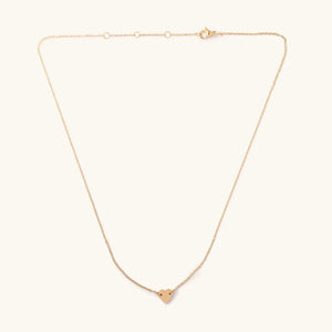 Lucy Gold Heart Necklace