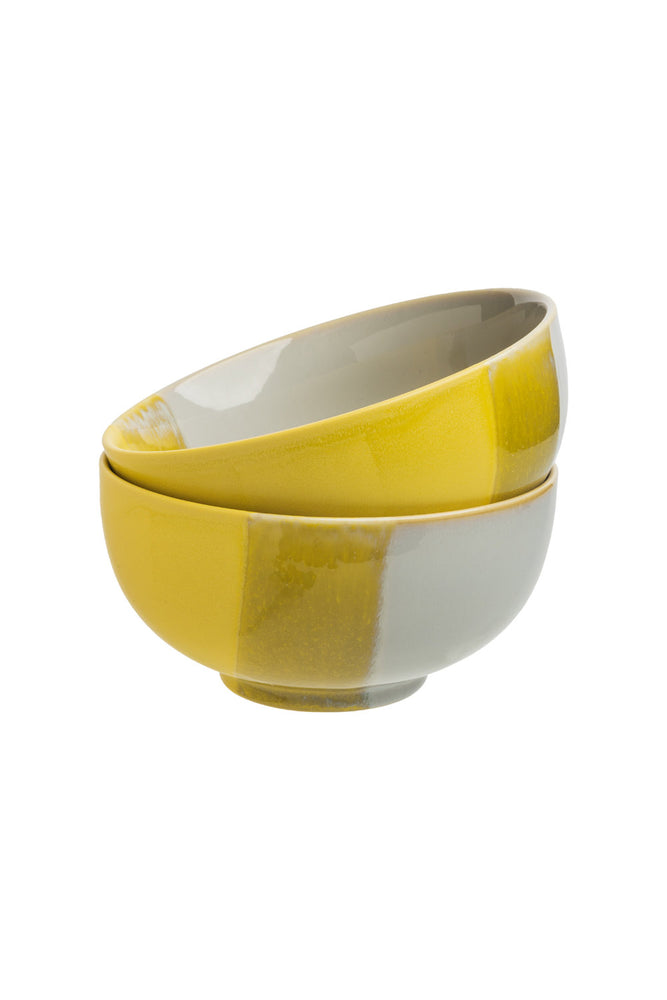 Yellow Industrial Style Bowl