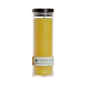 Pure Beeswax Sanctuary Glass Candle