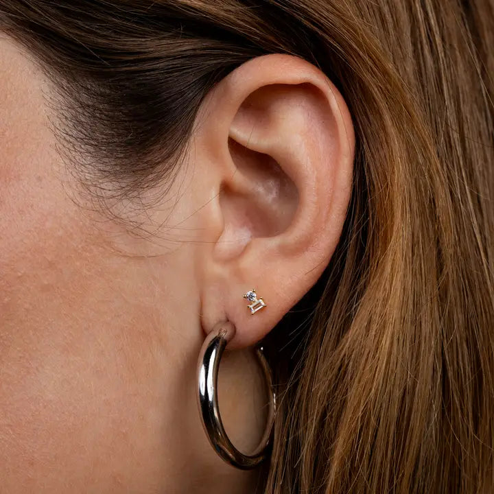 Everyday Silver Hoop Earrings