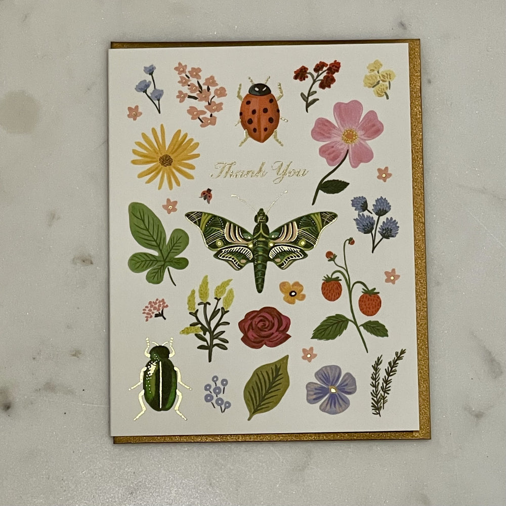 Insect Thank You Card