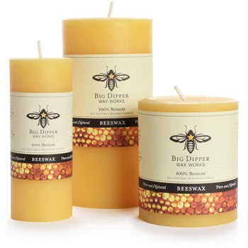 Natural Beeswax Candles – Saffron Trading Company