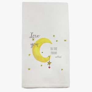 Love You to the Moon Towel