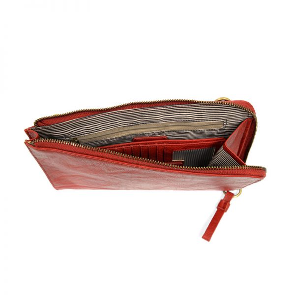 Karina Red Convertible Wristlet