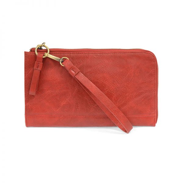 Karina Red Convertible Wristlet