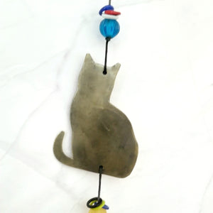 Cat Lovers Metal Chime